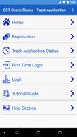 GST Check Status - Track Application Affiche