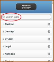 Advanced Dictionary (Eng_Ban) Screenshot 3