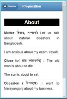 Preposition(Grammar) in Bangla اسکرین شاٹ 3