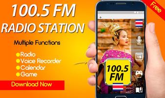 FM Radio 100.5 Bangkok Radio Online Free الملصق