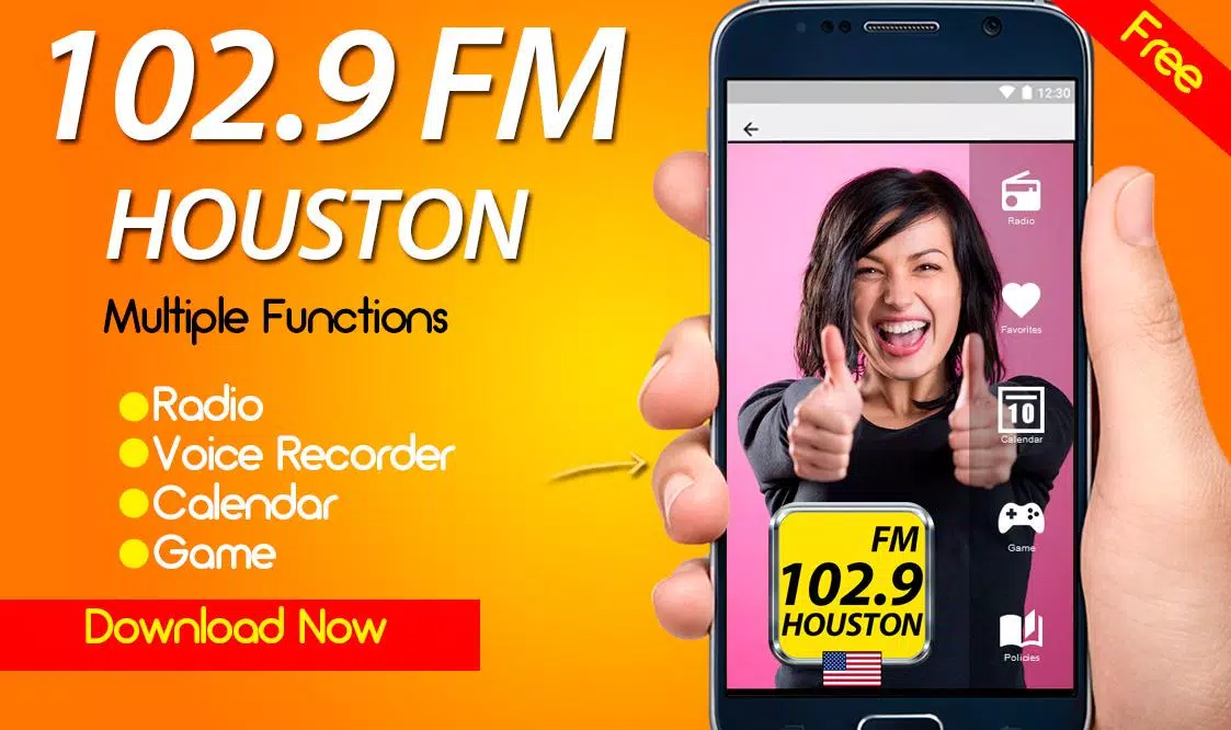 102.9 FM Radio Houston Online Free Radio APK for Android Download