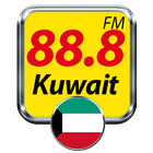 88.8 FM Kuwait FM Radio Kuwait Zeichen