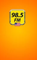 98.5 Radio Station FM USA imagem de tela 1