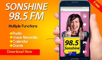 98.5 FM Radio Australian Online Free Radio ポスター