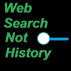 web search not history आइकन