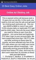 2 Schermata 20 Best Easy Online Jobs