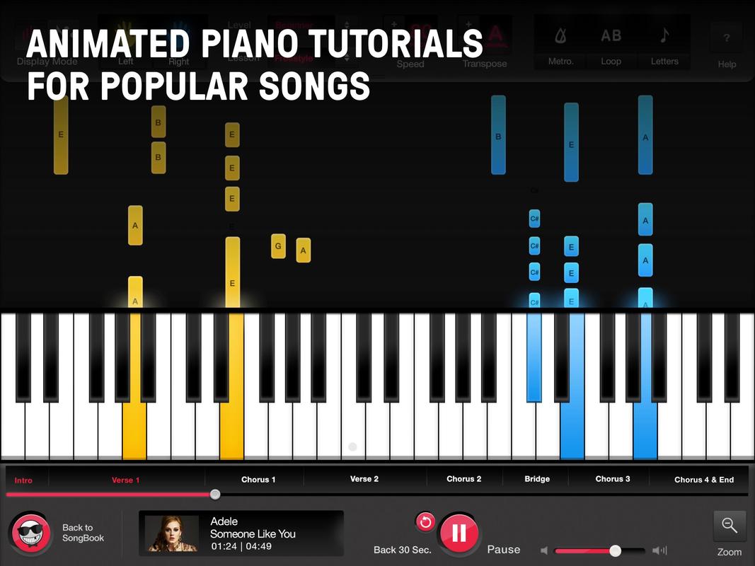 OnlinePianist | Piano Lessons for Popular Songs APK ...