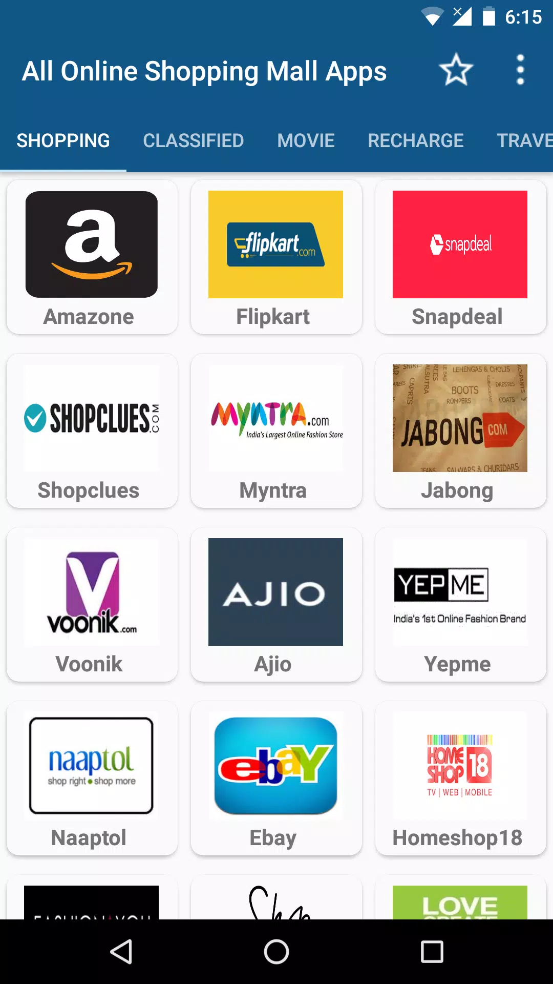 All Online Shopping Mall Apps APK for Android Download