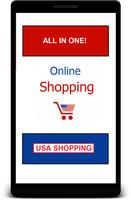Online Shopping USA Affiche