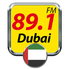 89.1 FM Radio Dubai Online Free Radio icône