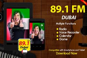 89.1 FM Radio Dubai Online Free Radio captura de pantalla 2