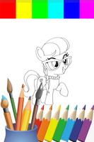 Coloring Book My Ponny Games تصوير الشاشة 1