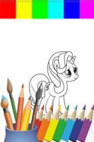 Coloring Book My Ponny Games Screenshot 2