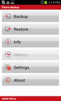 Airtel Phone Backup imagem de tela 1
