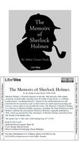 [FREE] Memoirs Sherlock Holmes Poster