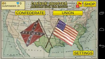 Cannon Shooter : US Civil War syot layar 1