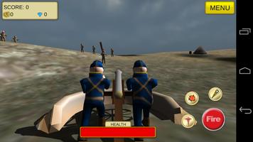 Cannon Shooter : US Civil War screenshot 2