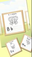 英文字母表ABC学英语背单词识字&儿童画画游戏 海报