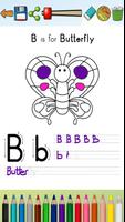 英文字母表ABC学英语背单词识字&儿童画画游戏 截图 1