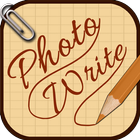 Écrire et dessiner sur photos icône