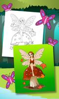 Fairy coloring book pages স্ক্রিনশট 3