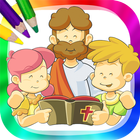 Les dessins bibliques à peindre icône