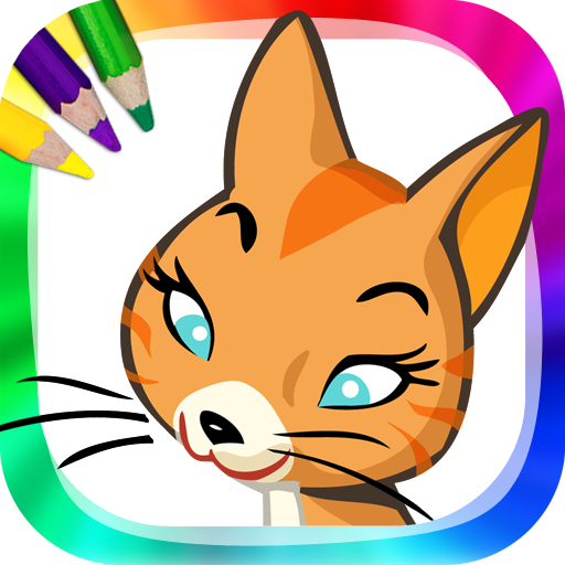 Coloring cats and kittens