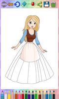 Paint princess Cinderella ภาพหน้าจอ 1