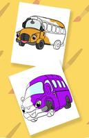 Cars coloring pages for kids capture d'écran 2