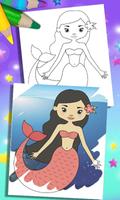 Paint Magic mermaids पोस्टर