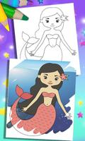 Paint Magic mermaids ポスター