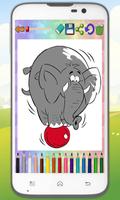 Circus - Coloring book پوسٹر