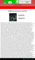 Cerita Hantu Seram Nyata تصوير الشاشة 1