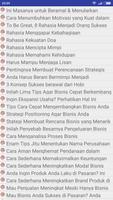 Kiat Sukses Dalam Berbisnis captura de pantalla 1