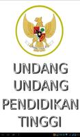 Undang2 Pendidikan Tinggi پوسٹر