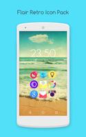 FLAIR RETRO Icon Pack Plakat