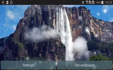 Скачать Wonderful Waterfall Wallpaper APK
