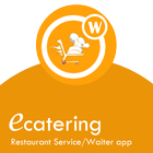 Waiter app or restaurant app icono