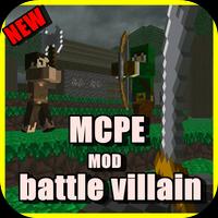 Battle Villain MCPE MOD plakat