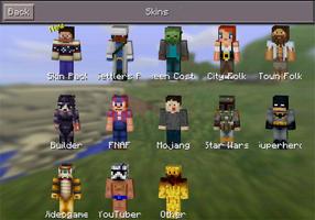 1 Schermata Skin for MCPE Mod