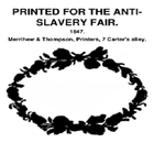 The Anti-Slavery Alphabet ícone