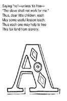 The Anti-Slavery Alphabet imagem de tela 1