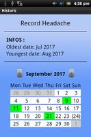 Calendars/dates recorder captura de pantalla 2