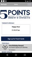 5 Points Brew & Sweets Affiche