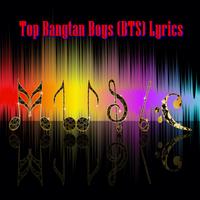 Top Bangtan Boys (BTS) Lyrics Plakat