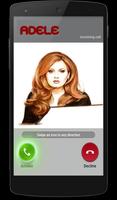 Adele caller fake پوسٹر
