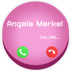 Fake call Angela Merkel آئیکن