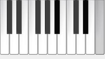 Easy Piano Digital Keyboard Affiche