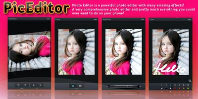 Photo PicEditor - Photo Editor screenshot 1