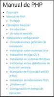Spanish PHP Manual & comments پوسٹر
